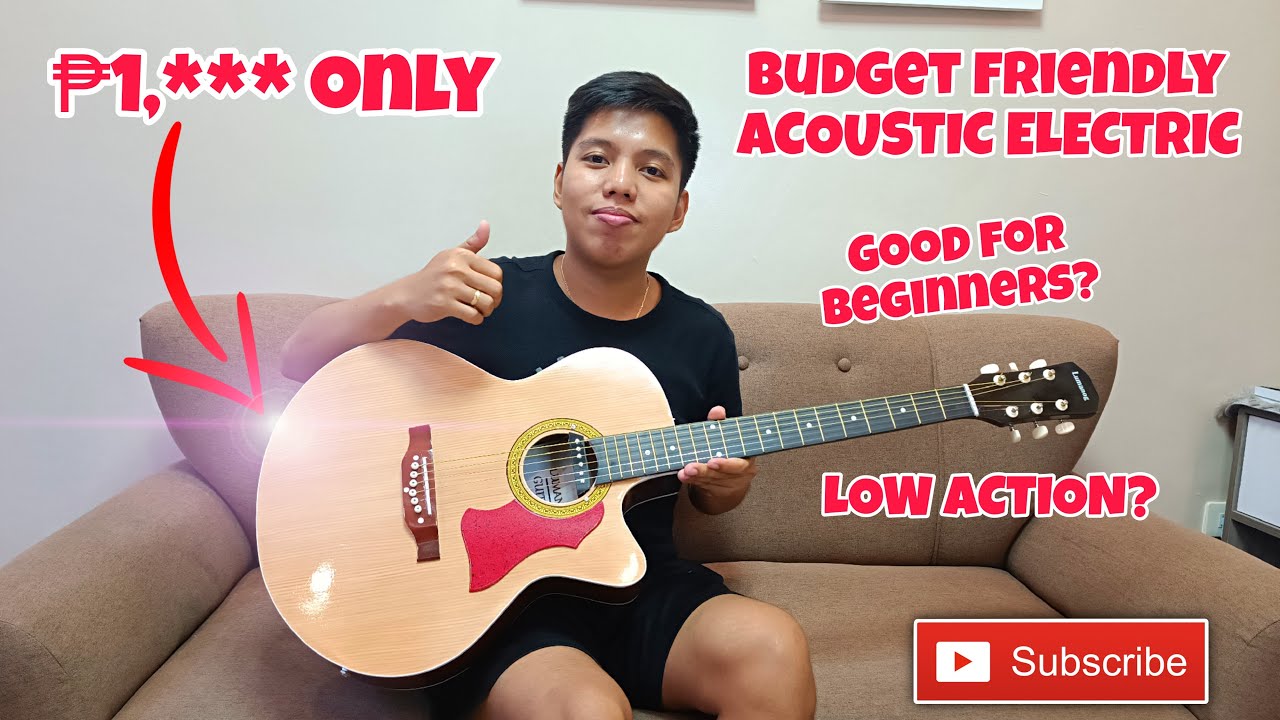 LUMANOG GUITAR REVIEW | BUDGET FRIENDLY PERO QUALITY ACOUSTIC GUITAR