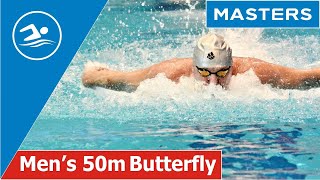 Masters Swimming | Men&#39;s 50m Butterfly | Battle of Sprinters 2021