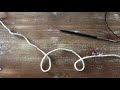 Long tail cast on knitting tutorial