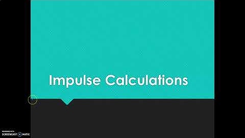 Impulse Calculations