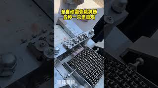 Bone chopper" "Bone cutter" "Fully automatic bone chopper"