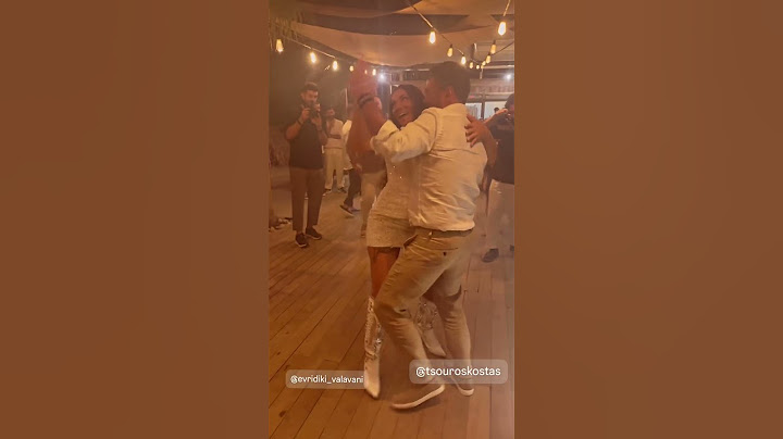 Ευρυδίκη Βαλαβάνη – Γρηγόρης Μόργκαν: Το γαμήλιο πάρτι και ο ξέφρενος χορός με τους καλεσμένους!
