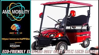 Overview 2-Seat Passenger Cruiser Golf Cart,Lithium Battery,Portable Electric,50 Mile, Amazon