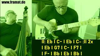 Ernie K-doe groove bass & wah wah with chords