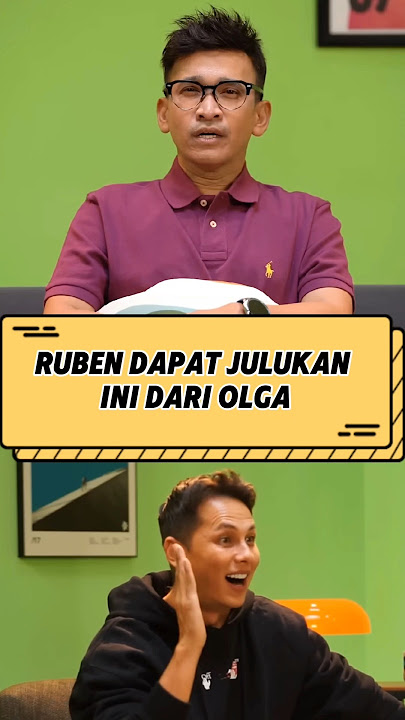 Olga Kasi Julukan Ini Ke Ruben Onsu #rubenonsu #olgasyahputra #wendicagur #andikapratama #shorts