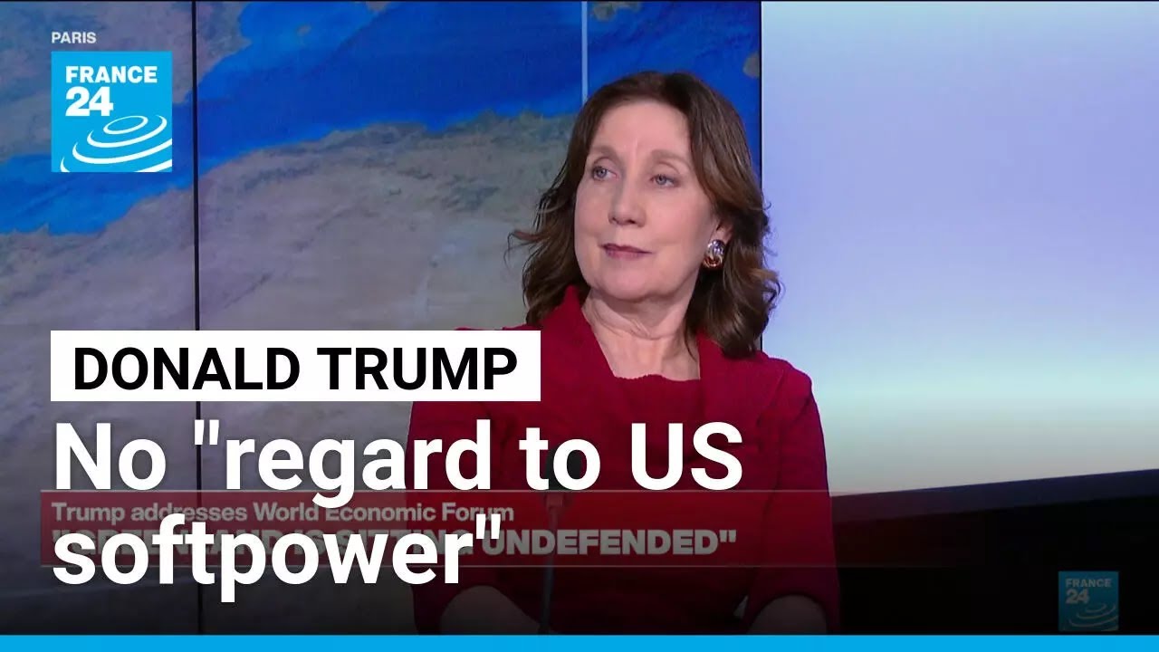 Trump "does not appear to give regard to US softpower" as he addresses economic leaders