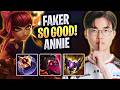 FAKER IS SO GOOD WITH ANNIE! - T1 Faker Plays Annie MID vs Rumble! | Season 2026