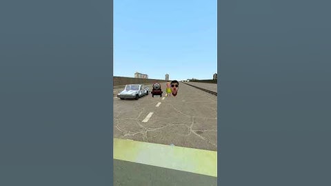 The Train, Hamood And Omoto Chasing On Road Nextbots Gmod