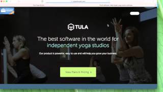 Building a yoga studio website with Squarespace and Tula Software screenshot 1
