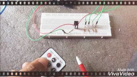 REMOTE CONTROL..LED BULB Arduino simple projects DEMO..SUBSCRIBE FOR FULL VIDEOS..
