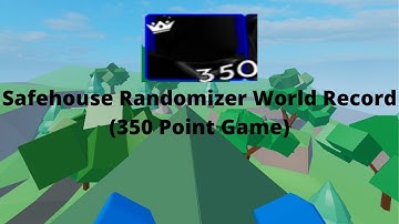 350 Point Game On Safehouse Randomizer (World Record)