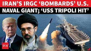 ‘USS Tripoli BOMBED’: Iran Claims Strike On American Warship, Raises Fears Of Direct Naval Clash