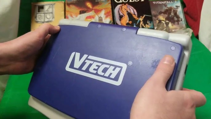 VTECH Talking Whiz Kid Notebook 3000 W/ Mouse Vintage Kids Computer Works  Great