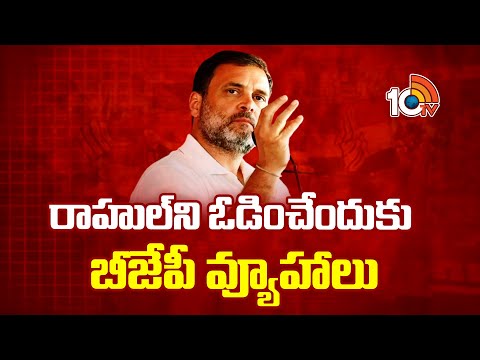 BJP Target on Rahul Gandhi in Wayanad Politics | రాహుల్‎ని ఓడించేందుకు బీజేపీ వ్యూహాలు | 10TV News - 10TVNEWSTELUGU