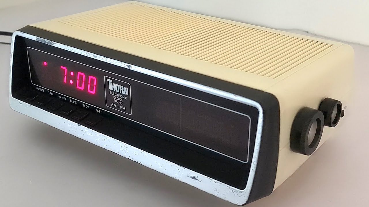 1978 Thorn 1300 Alarm Clock Buzzer - YouTube