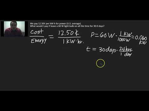 Electricity Service Cost Calculator