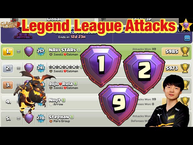Legend League Attacks May Season Day11 Zap Lalo class=