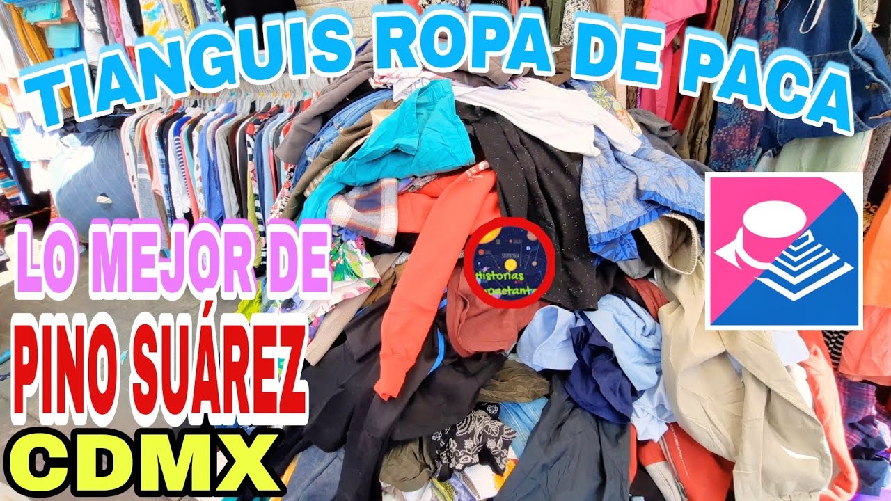 ASÍ ES EL INCREÍBLE TIANGUIS DE ROPA AMERICANA DE PACA 