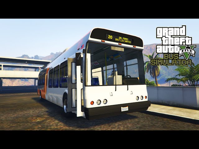 GTA V PS3 TRAVADO - BUS SIMULATOR 2019 