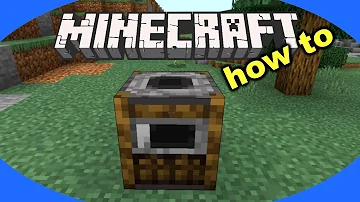 Como fazer o Smoker Minecraft?