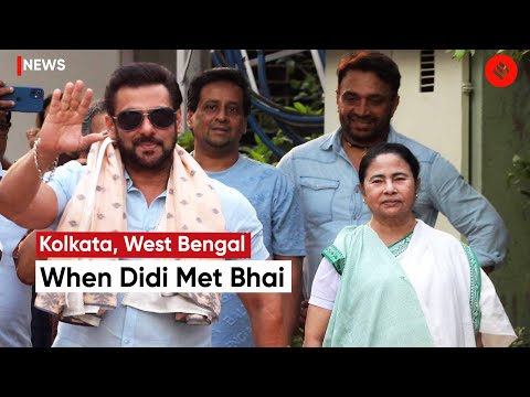 When ‘Bhai’ Salman Khan Visited Bengal CM Mamata Didi In Kolkata