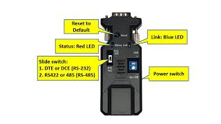Bluetooth V2 1 SPP Class 1 RS 232 adapter with battery