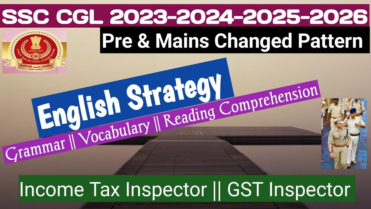 ssc cgl 2023 strategy || english strategy for ssc cgl || cgl english ...