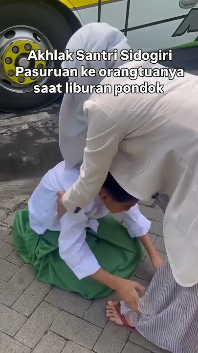 Subhanallah akhlaknya santri Sidogiri #shorts #sidogiri #akhlak #santri