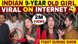 INDIAN 9-YEAR OLD GIRL MAKE RECORD ON INTERNET | PAKISTANI PUBLIC REACTION