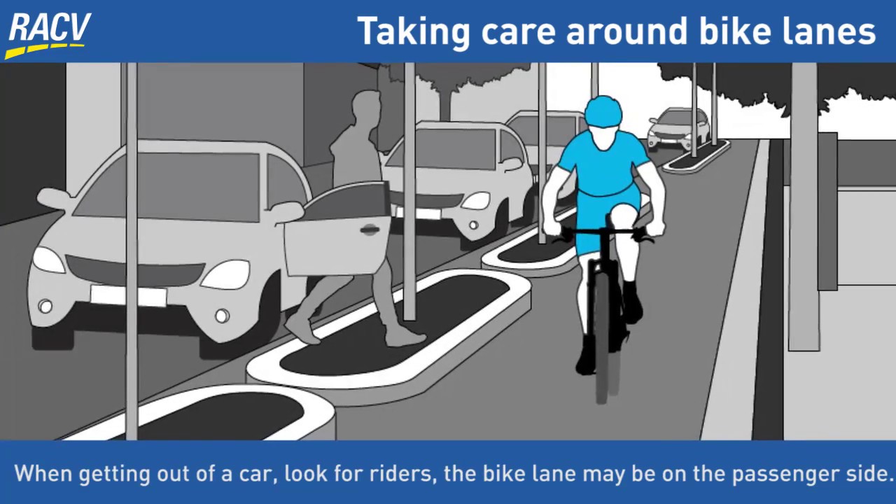 Victorian Road Rules Kerbside Bike Lanes Watching For Bike Riders Victorian Road Rules Kerbside Bike Lanes Watching For Bike Riders