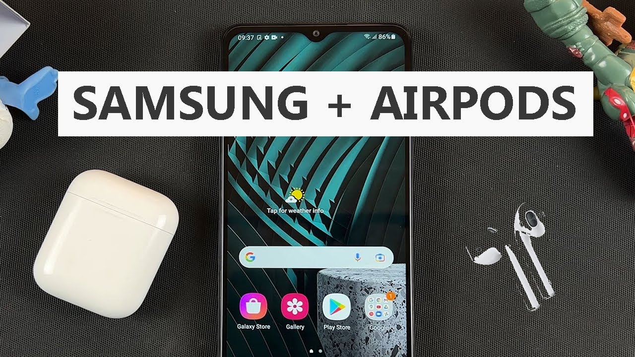 point wipe Orbit How To Use Airpods With Any Samsung Phone or Tablet - YouTube