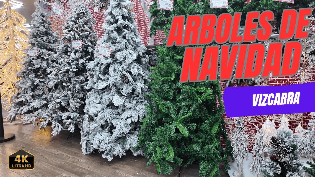 Todo tipo de árboles de Navidad en Vizcarra 2025