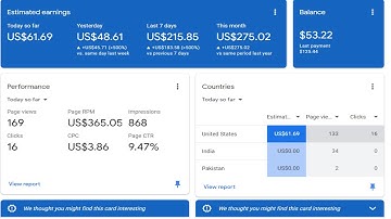 Adsense Loading Live Earning Proof || Adsense Loading Safe Method