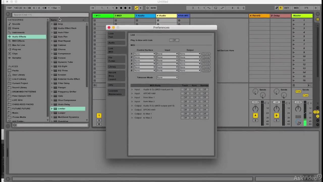 DJing with Live 101: DJing with Live Essentials - 4. Controller Set-up