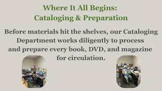LCL Annual Giving Week 2-Welcome To The Circulation Desk