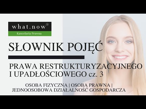 Wideo: Osoby Fizyczne I Prawne