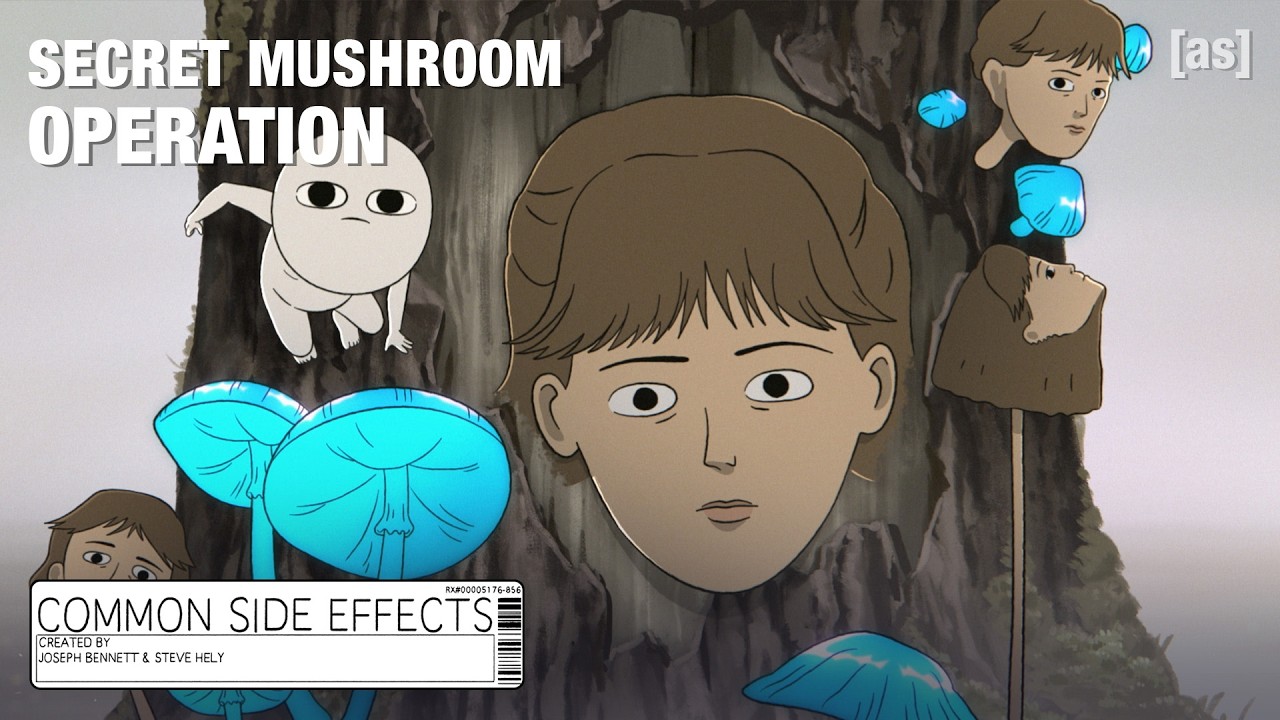 Secret Mushroom Operation | Common Side Effects | adult swim