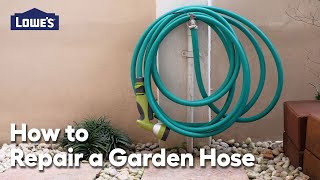 How to Repair a Garden Hose: Video Guide