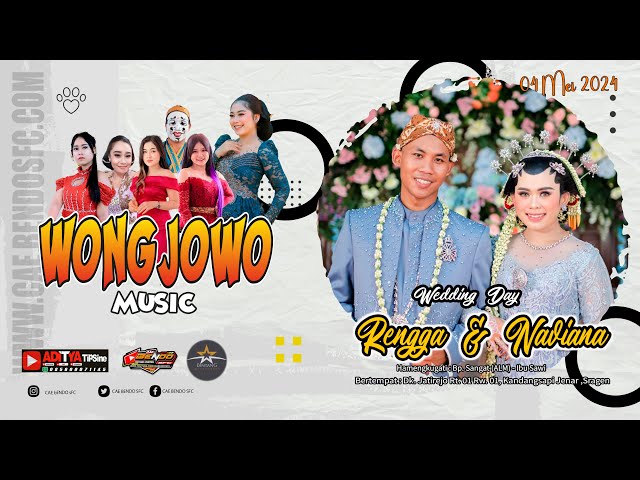 🔴Part2 LIVE Wedding RENGGA u0026 PUTRI || CS.WONG JOWO MUSIC || ADITYA SOUNDSYSTEM (TIPE SINE) class=