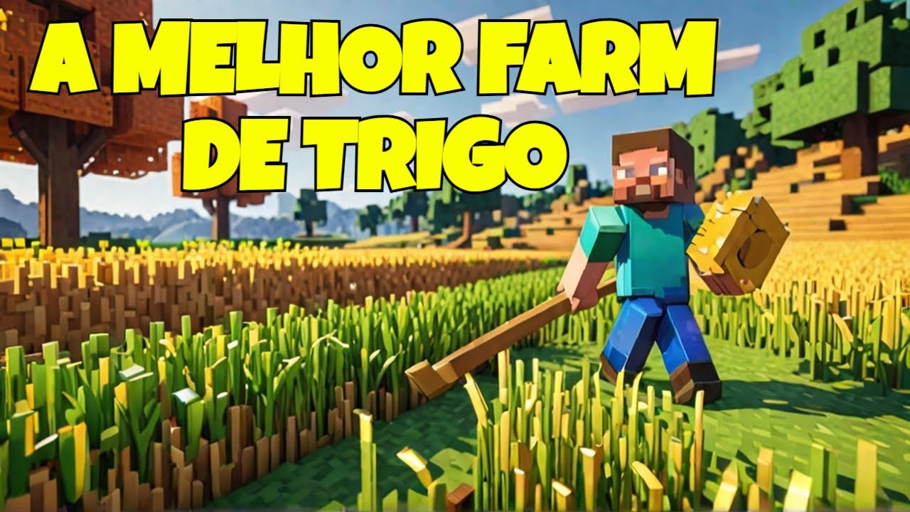 Minecraft Survival 1.0 Dominando a Agricultura com a Melhor Farm de ...