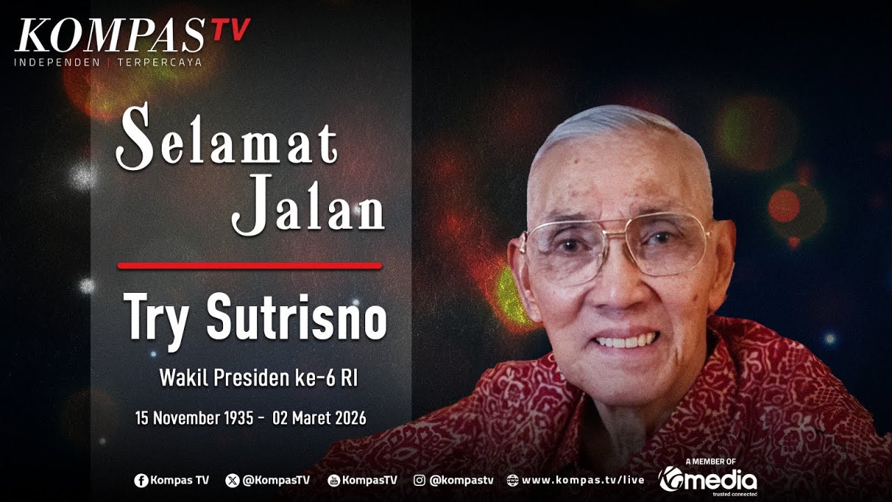 BREAKING NEWS - Upacara Pemakaman Wapres ke-6 RI Jenderal TNI (Purn.) Try Sutrisno