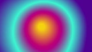 RADIAL Gradient Colors Screensaver - 4K Sunset Lamp Background - No Sound