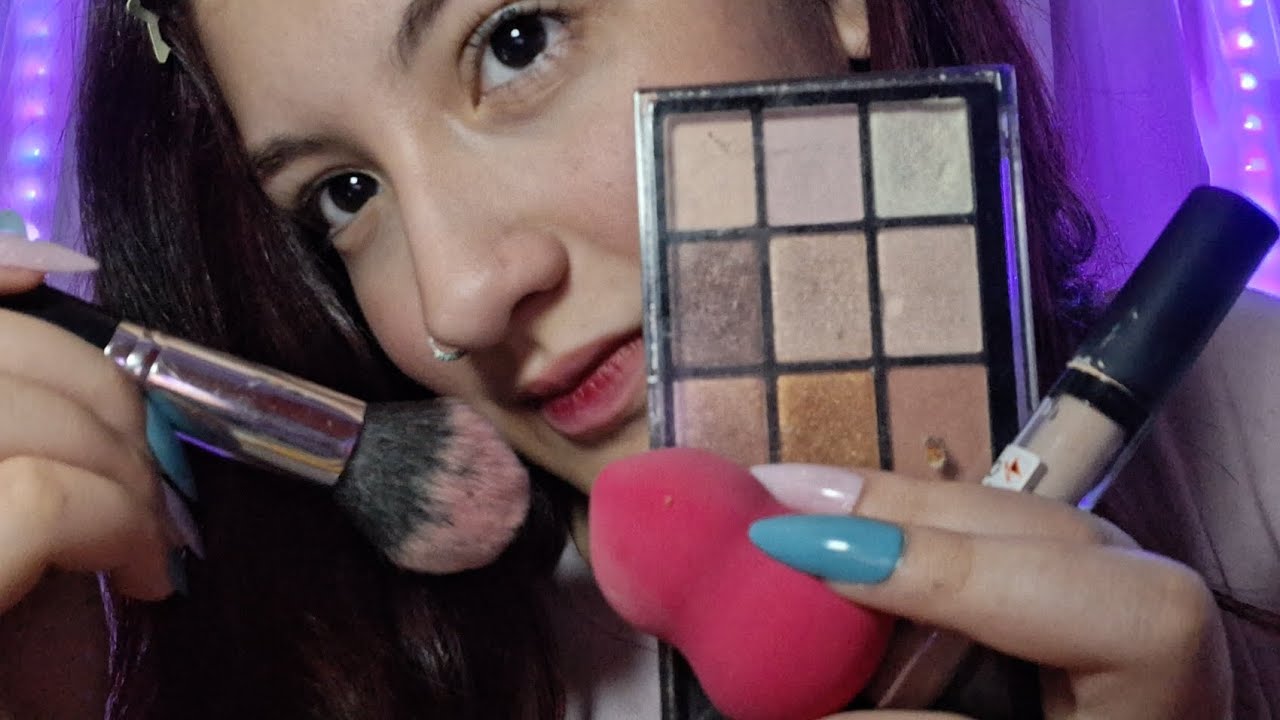 ASMR TE ARRUMANDO PARA O DATE COM O JURANDIR 💄💤