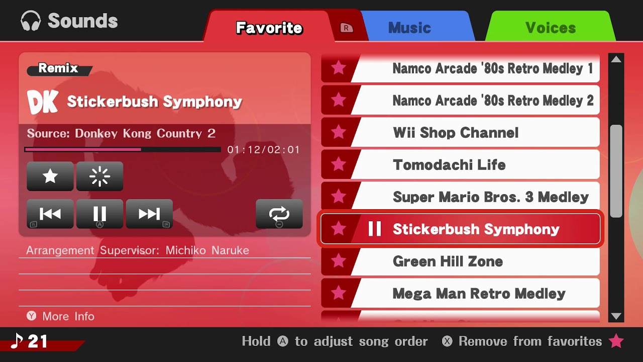 Super Smash Bros Stickerbrush Symphony