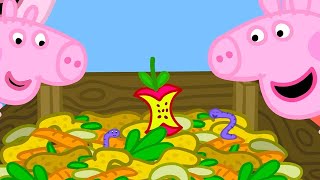 the very wormy compost heap peppa pig official full episodes