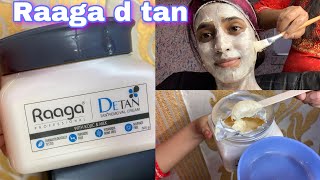 Raaga Professional DETAN TAN REMOVAL CREAM how to use? Instant remove tan from face