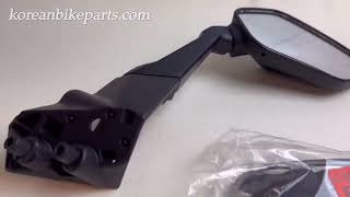 Right SYM Rear View Back Mirror For CRUISYM 125 125I CRUISYM 250 250I 300 A 300