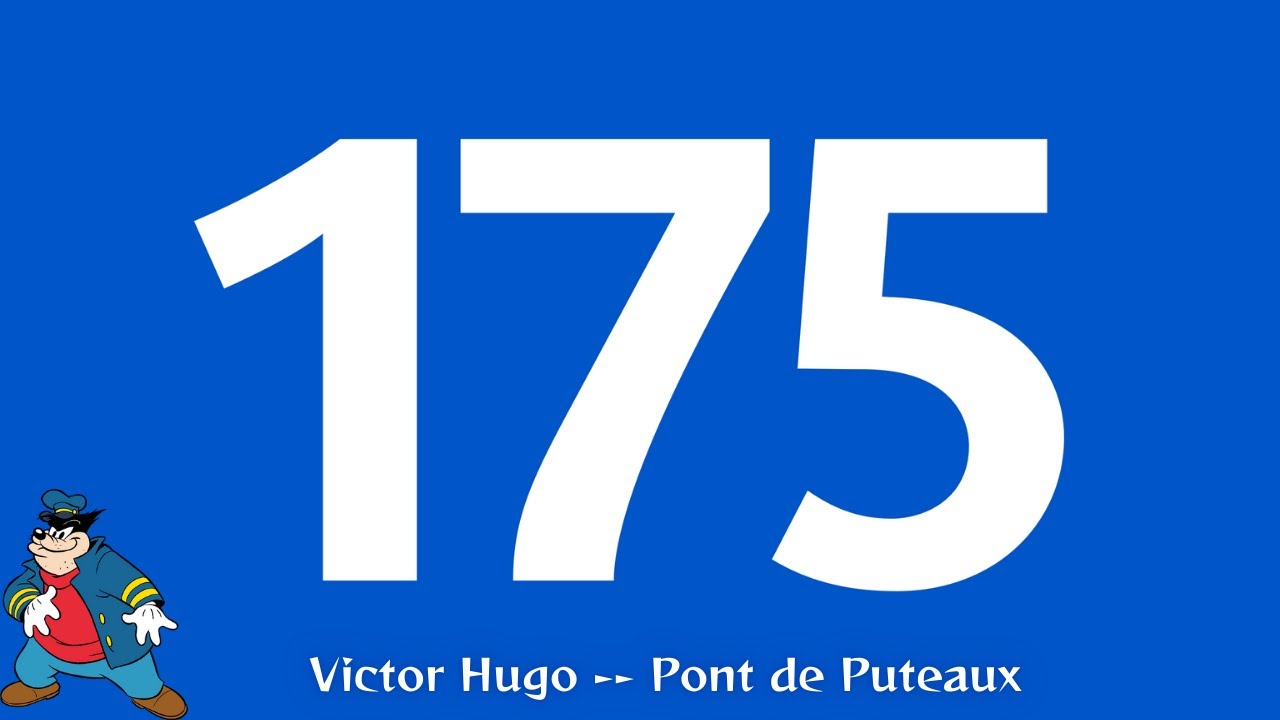 Bus 175 RATP - MAN Lion's City NL253 €6 - YouTube