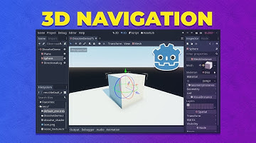 Navigation in the 3D Editor in Godot 3.1 (beginner tutorial)