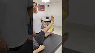 KNEE ACL LOOP BAND EXERCISES #ACL #MCL #PCL #kneepain #loopband #ytshorts #retuntosports #ACL #mcl